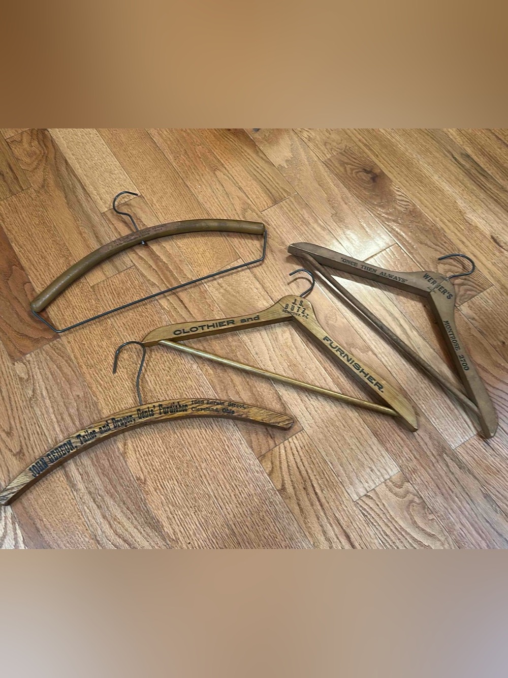 Vintage hangers